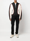 Diesel J-Blink colour-block biker jacket