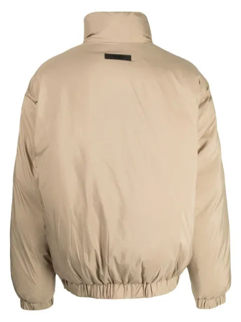 FEAR OF GOD ESSENTIALS zip-up puffer jacket