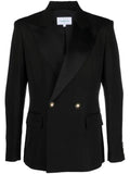 Casablanca peak-lapels double-breasted blazer