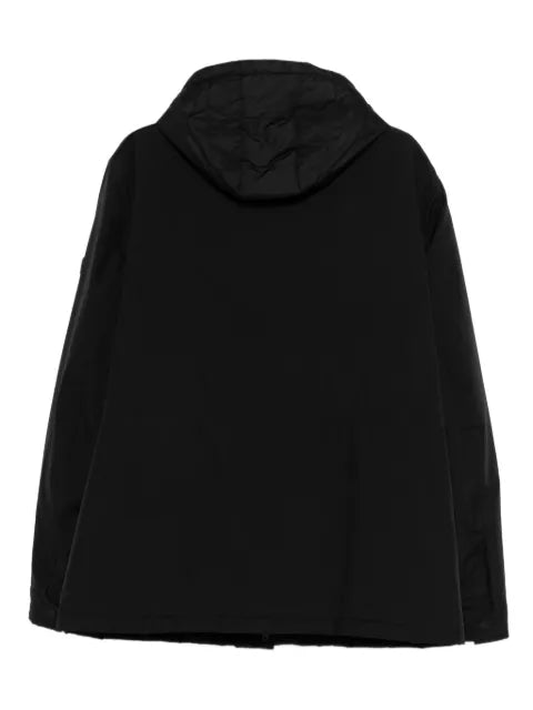 Karl Lagerfeld flap-pocket hooded jacket