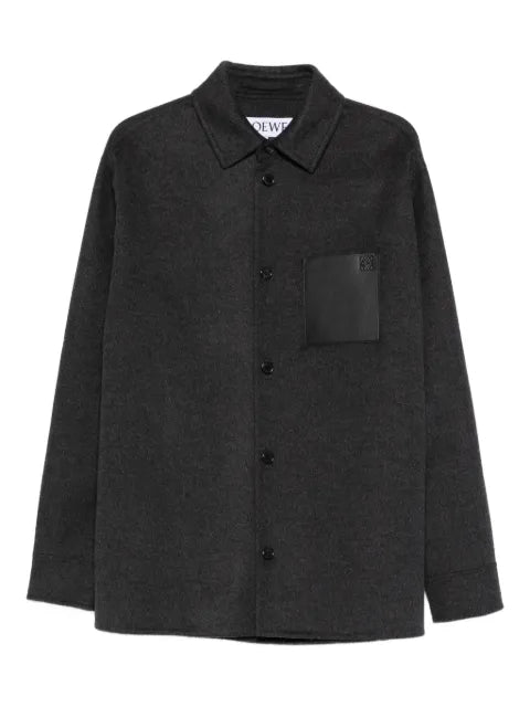 LOEWE shirt jacket with pocket detail