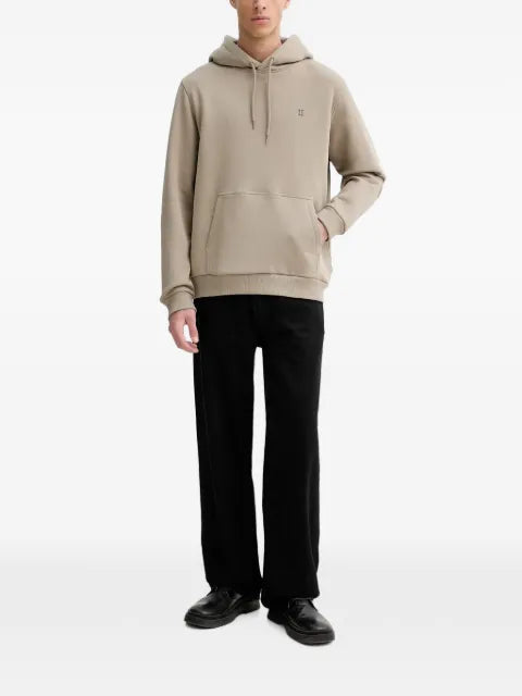 Les Deux Norregaard logo-embroidered hoodie