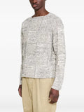 Auralee structured boat-neck sweater