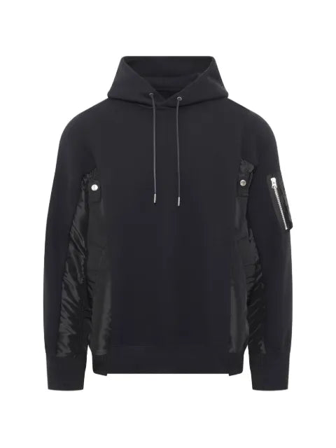 sacai Sponge Sweat twill hoodie
