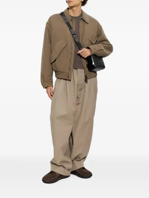 Giorgio Armani insulated collared bomber jacket