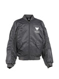 adidas x Willy Chavarria logo-patch bomber jacket