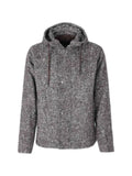 Herno herringbone-pattern hooded jacket