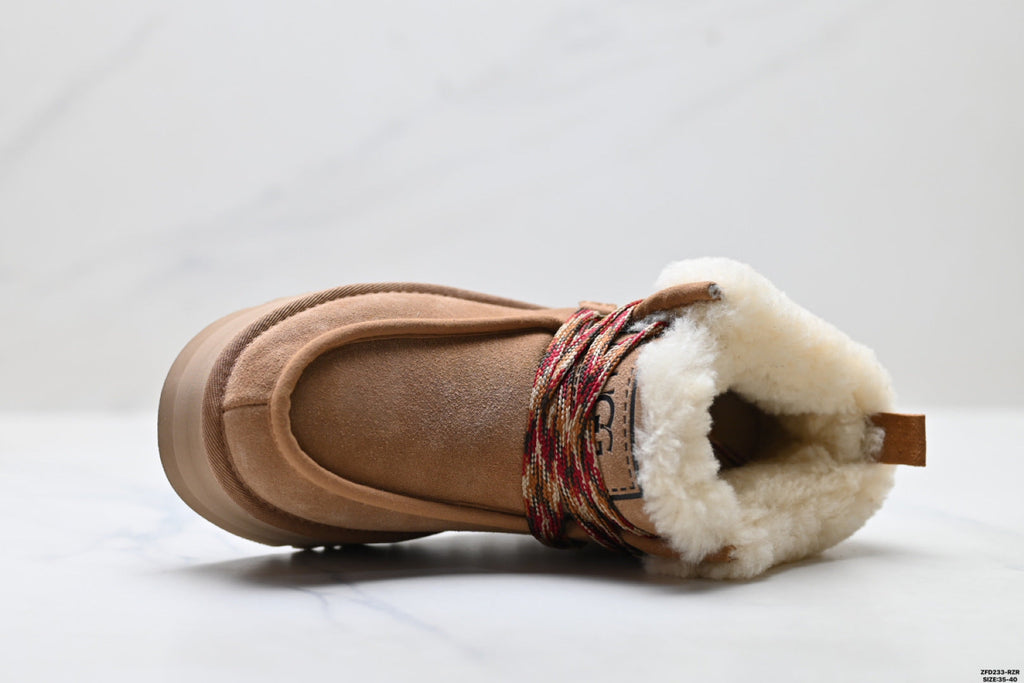 UGG Funkarra Shearling Platform Winter Boots