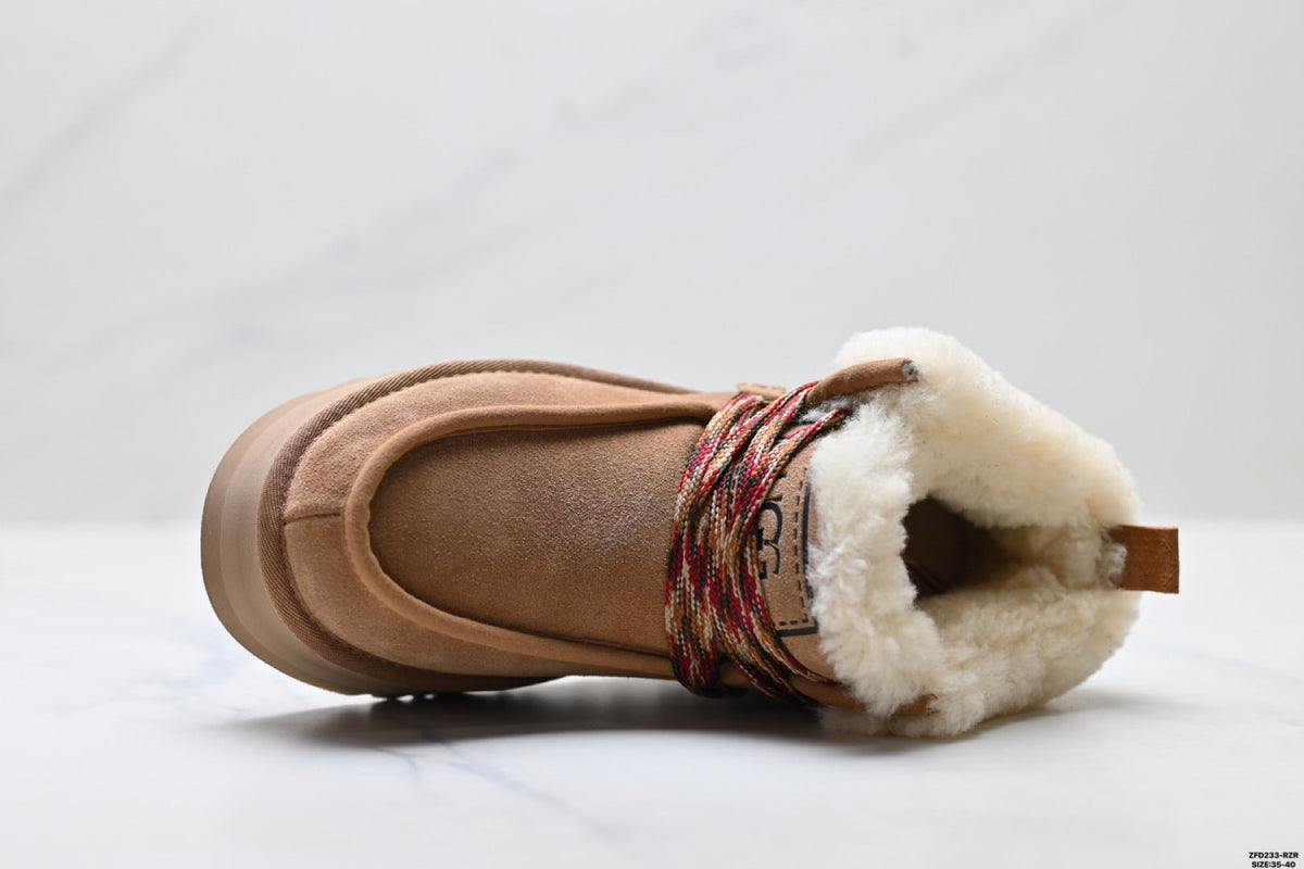 UGG Funkarra Shearling Platform Winter Boots