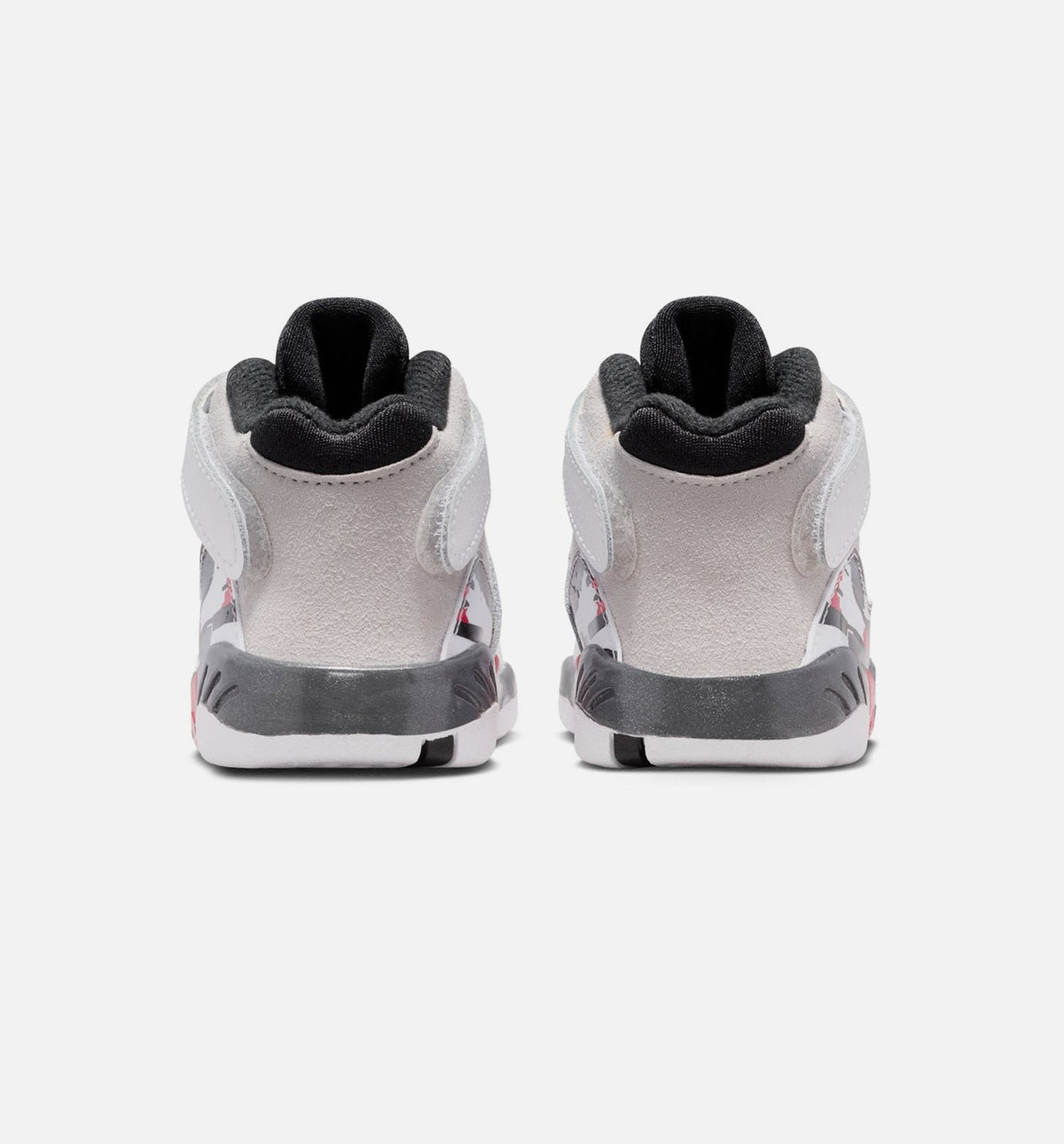Air Jordan 8 Retro Infant/Toddler Lifestyle Shoe - White/Black/True Red