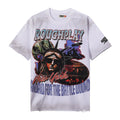 Rough Play Statue of Liberty Rhinestone Graphic T-Shirt