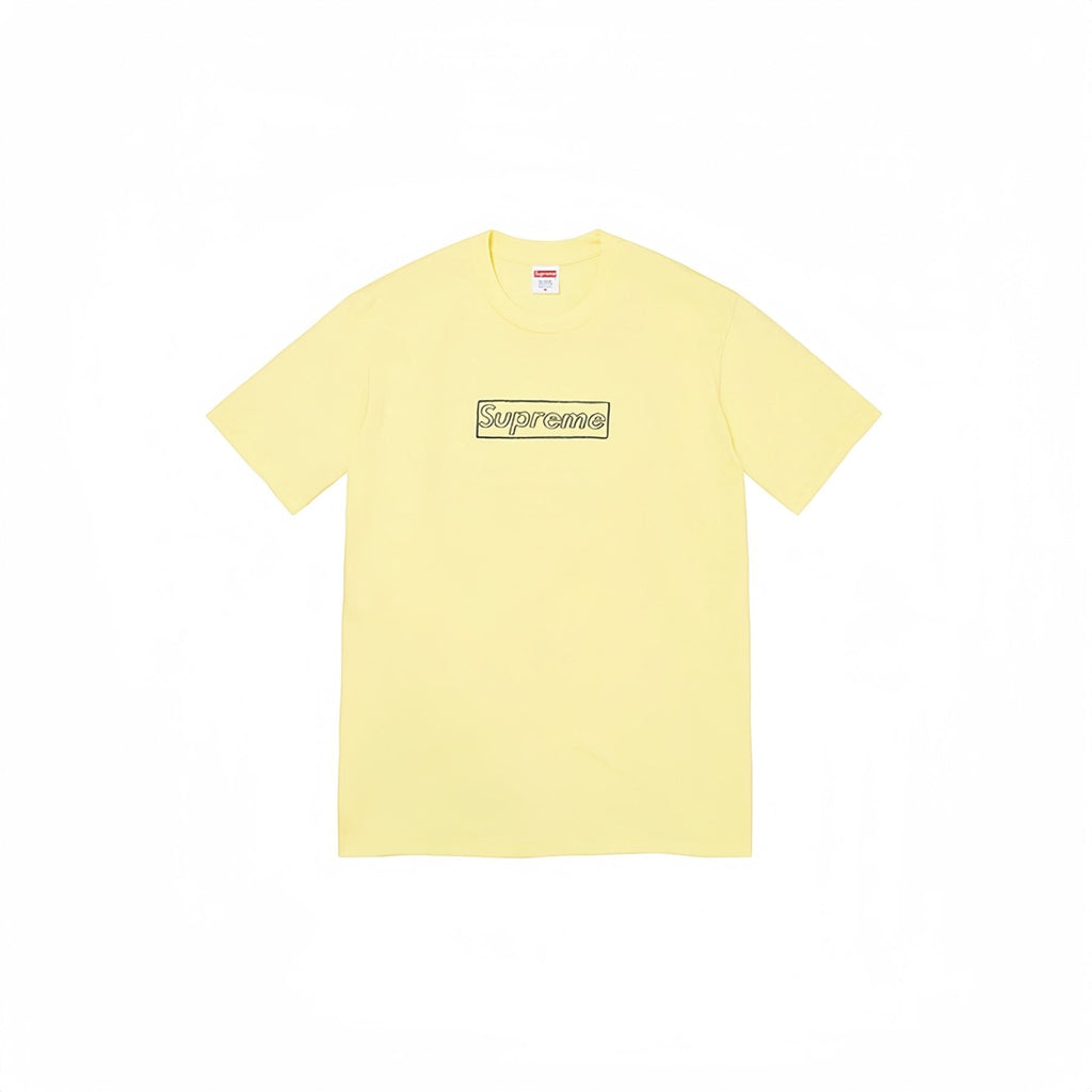 Supreme Chalk Logo Graphic T-Shirt