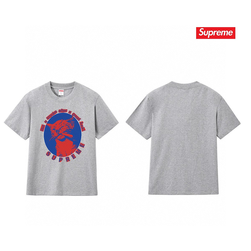 Supreme Cat Smoke Graphic T-Shirt