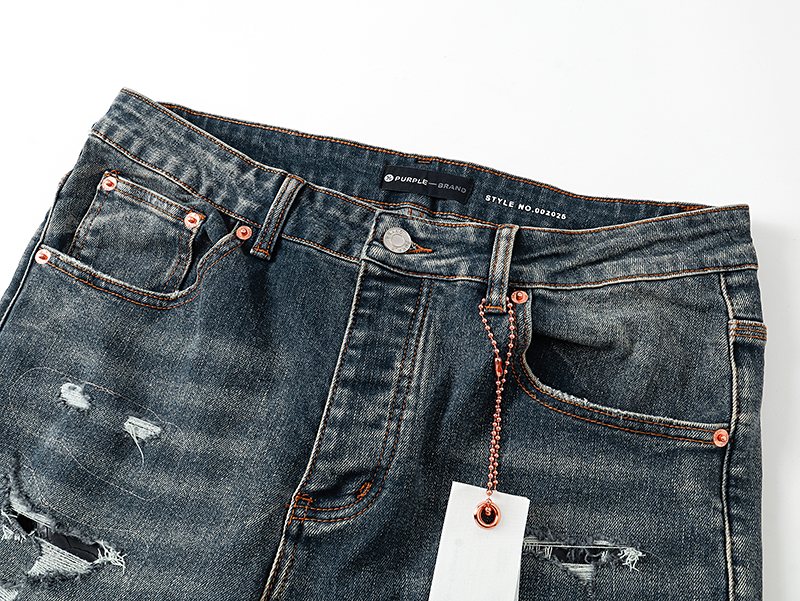 Purple Brand Distressed Flared Jeans