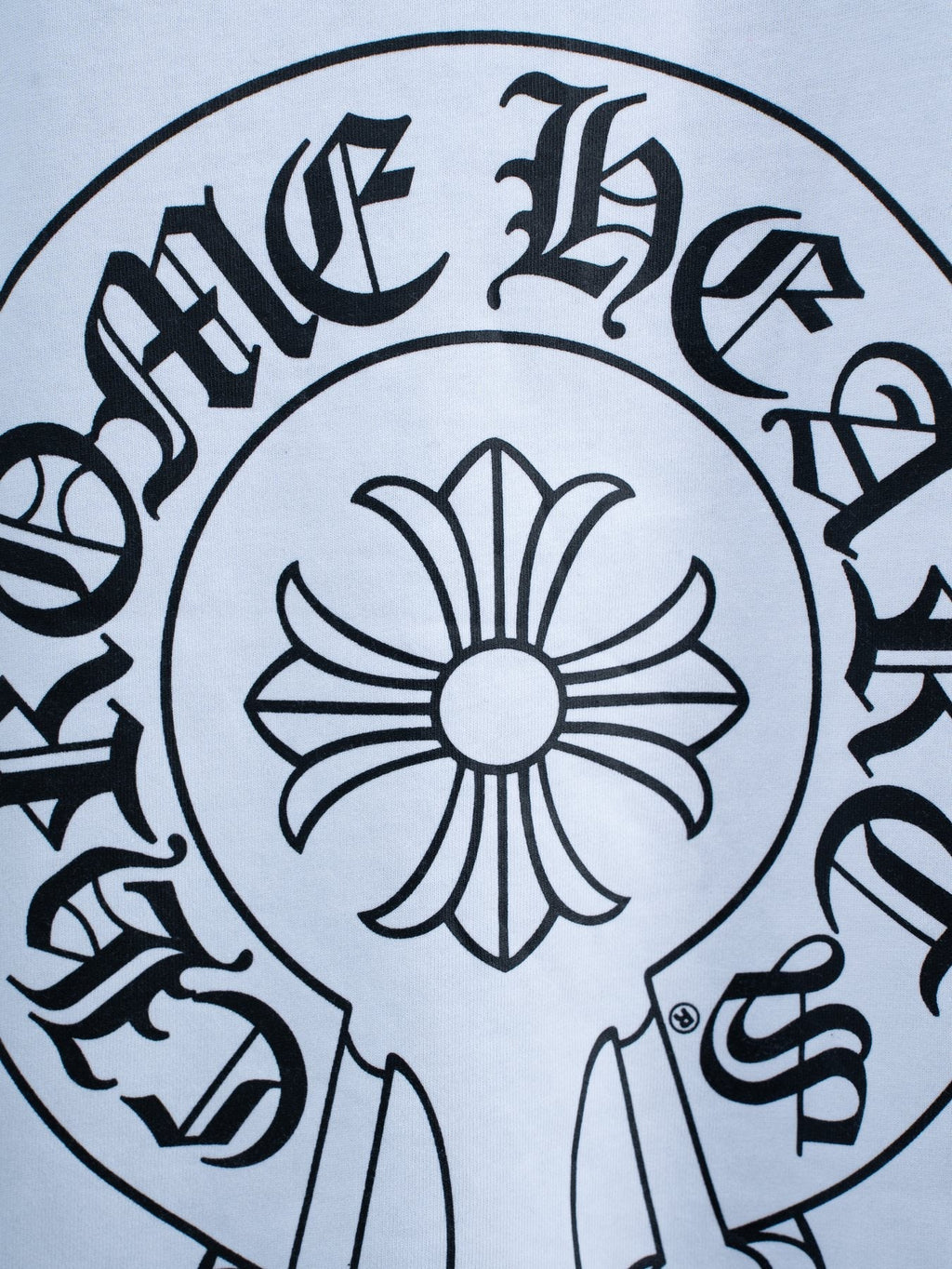 Chrome Hearts Horseshoe Script Graphic T-Shirt