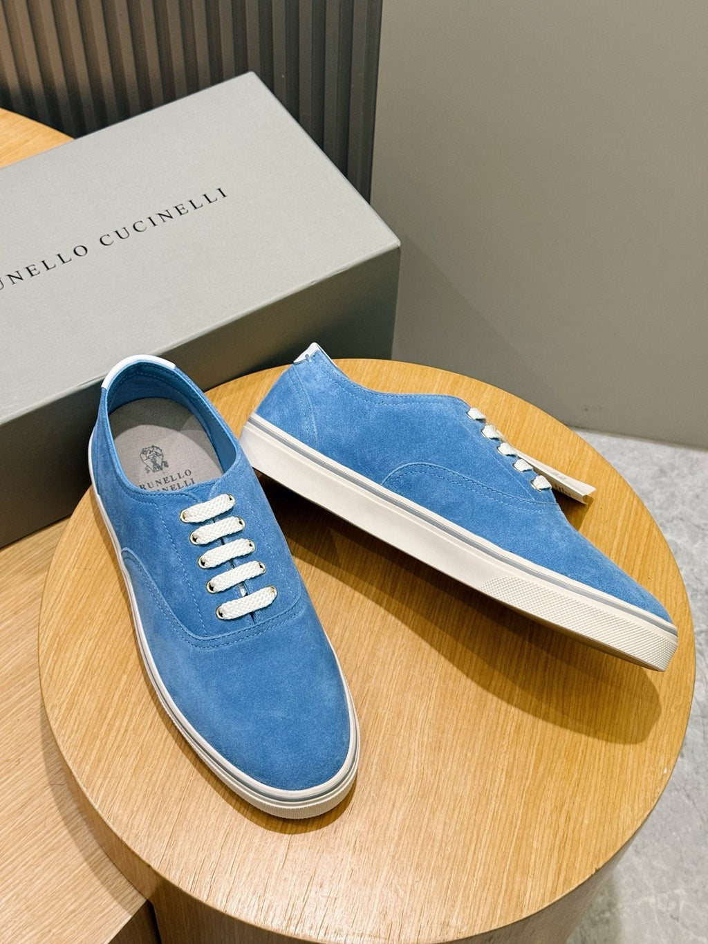 Brunello Cucinelli Suede Low-Top Sneakers